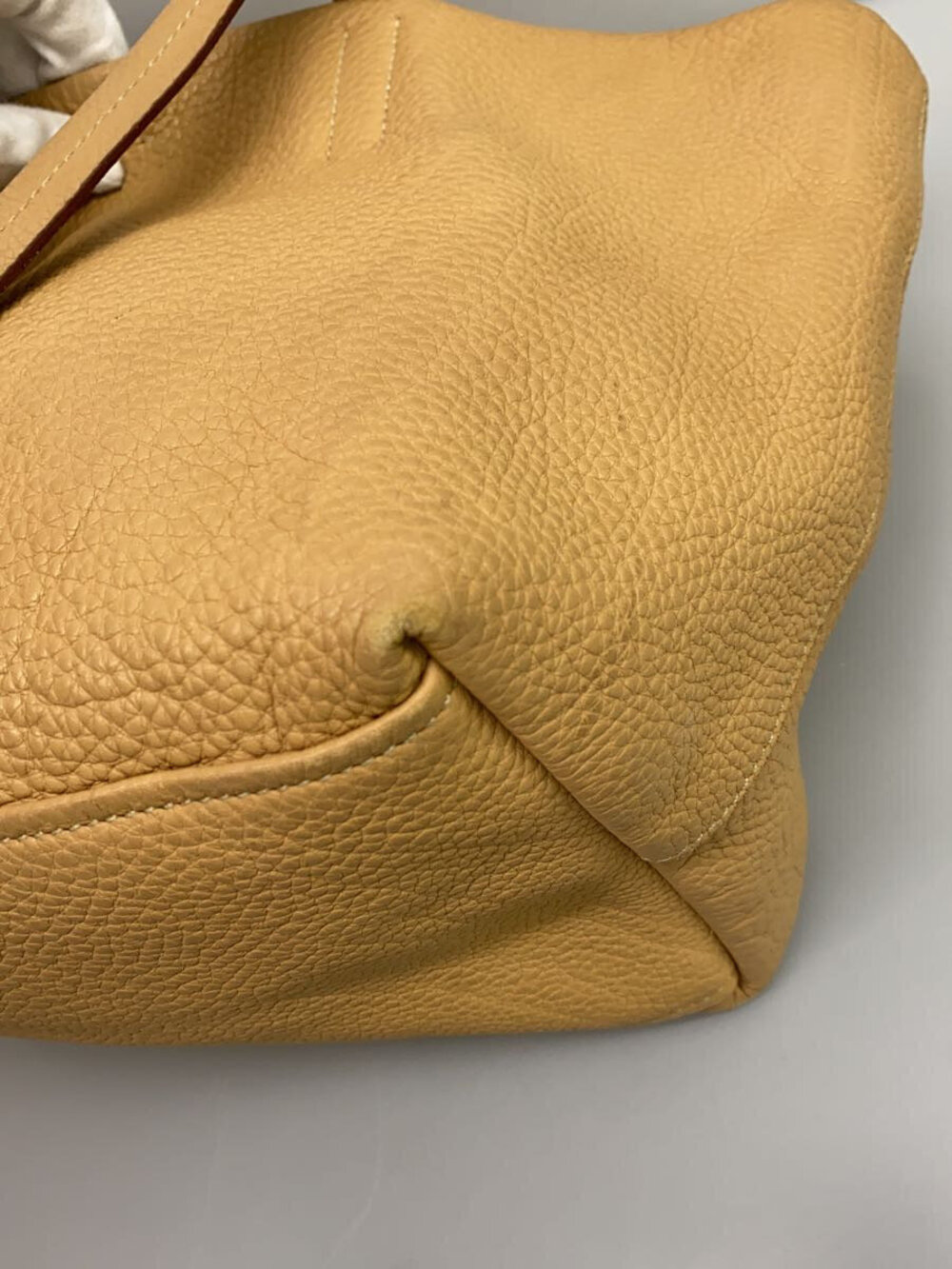 Prada Tote Bag Leather Beige Cream - Picture 8 of 8
